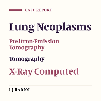Necrotizing Sarcoid Granulomatosis Mimicking Lung Malignancy: MDCT, PET-CT and Pathologic Findings