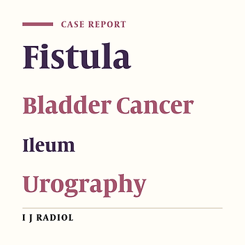 Evaluation of Enteroneovesical Fistula by 64-Detector CT Enterography: A Case Report