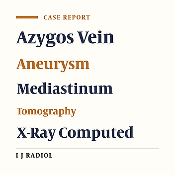 Azygos Vein Aneurysm as a Posterior Mediastinal Mass Discovered After Minor Chest Trauma