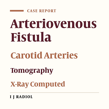 Congenital External Carotid-External Jugular Arteriovenous Fistula: Diagnosis with Contrast-Enhanced Computed Tomography