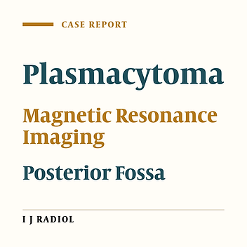 Extramedullary Plasmacytoma Presenting as a Solitary Mass in the Intracranial Posterior Fossa