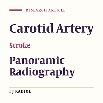Relationship Between Carotid Artery Calcification Detected in Dental Panoramic Images and Hypertension and Myocardial Infarction