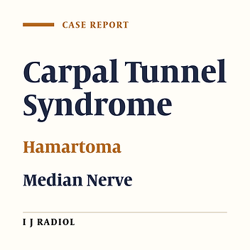 Ultrasonographic Diagnosis of Lipofibromatous Hamartoma of the Median Nerve