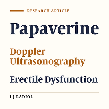 How Can a Radiologist Reveal More Practical Information Using Dynamic Study of Cavernosal Artery After Injection of Vasoactive Agents?