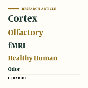 The Human Olfactory System: Cortical Brain Mapping Using fMRI
