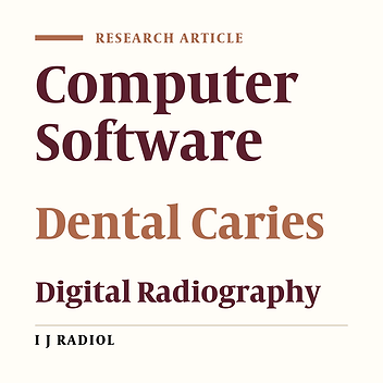 Designing of a Computer Software for Detection of Approximal Caries in Posterior Teeth