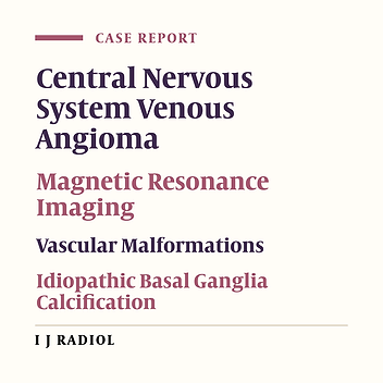Developmental Venous Anomaly With Asymmetrical Basal Ganglia Calcification: Two Case Reports and Review of the Literature