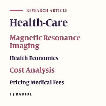 Cost Analysis of MRI Services in Iran: An Application of Activity Based Costing Technique