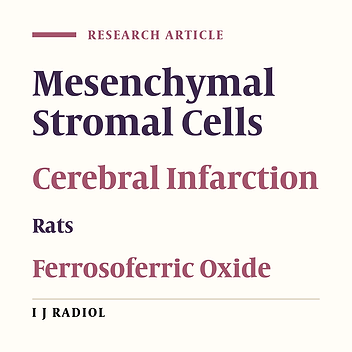 Sensitivity of Susceptibility-Weighted Imaging in Detecting Superparamagnetic Iron Oxide-Labeled Mesenchymal Stem Cells: A Comparative Study