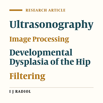 Measuring the Effect of Filters on Segmentation of Developmental Dysplasia of the Hip