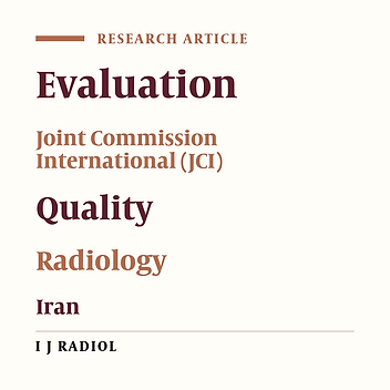 Application of Analytical Hierarchy Process Approach for Service Quality Evaluation in Radiology Departments: A Cross-Sectional Study
