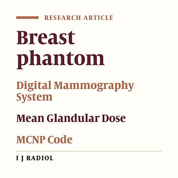 Assessment of Mean Glandular Dose in Mammography System with Different Anode-Filter Combinations Using MCNP Code