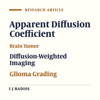 Efficacy of 1H-MRSI and DWI for Non-invasive Grading of Brain Gliomas