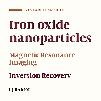 Effect of Flip Angle on the Correlation Between Signal Intensity and Different Concentrations of Iron Oxide Nanoparticles Using T1-Weighted Turbo-FLASH Inversion Recovery Sequence
