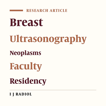 Variability in Observer Performance Between Faculty Members and Residents Using Breast Imaging Reporting and Data System (BI-RADS)-Ultrasound, Fifth Edition (2013)