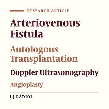 Predicting Factors for Successful Maturation of Autogenous Haemodialysis Fistulas After Salvage Percutaneous Transluminal Angioplasty in Diabetic Nephropathy: A Study on Follow-Up Doppler Ultrasonography