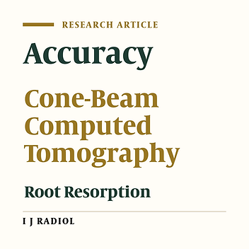 Effect of Voxel Size on Detection of External Root Resorption Defects Using Cone Beam Computed Tomography