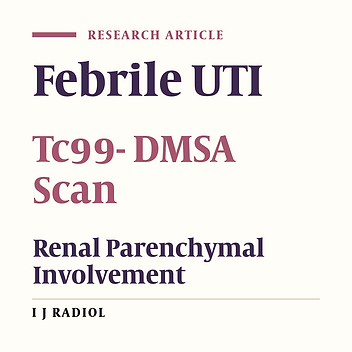 Prediction of Renal Cortical Involvement Using Serum and Urinary Inflammatory Markers in Children with Febrile Urinary Tract Infection