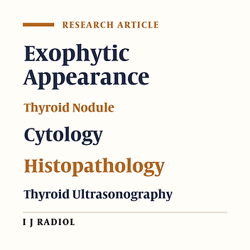 Rate of Malignancy in Exophytic Thyroid Nodules