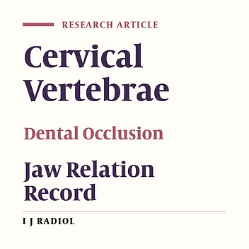 The Relationship Between Cervical Column Curvature and Sagittal Position of the Jaws: Using a New Method for Evaluating Curvature