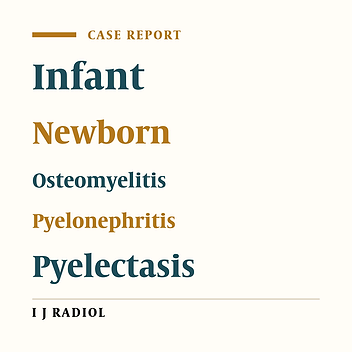 A Case of Neonatal Urosepsis with Multifocal Osteoarthritis: Could Ultrasonography Change the Clinical Course?