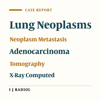 An Unusual Case of Pulmonary Adenocarcinoma with Multiple and Extraordinary Metastases