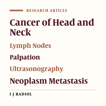 Ultrasound-Guided Fine Needle Aspiration Cytology in the Assessment of Cervical Metastasis in Patients Undergoing Elective Neck Dissection