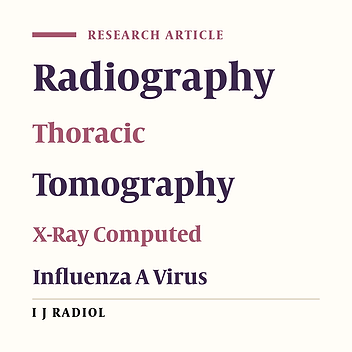 Imaging Findings in Patients With H1N1 Influenza A Infection