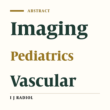 Imaging of Vascular Lesions in Pediatrics