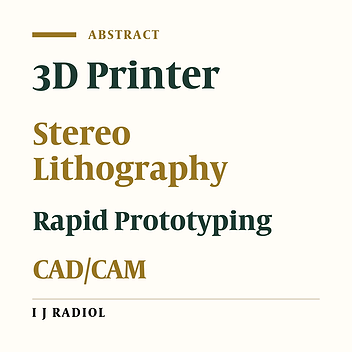 Effect of 3D Printers in the Future of Radiology and Imaging