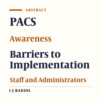 A Survey of Knowledge and Attitude of Staff and Hospital Administrators in the Implementation of Archiving and Transmission of Medical Images (PACS) in Hospitals in Ahwaz