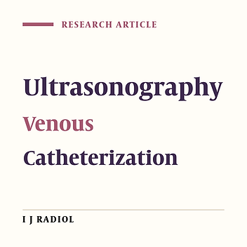 Evaluation of Success Rate of Ultrasound-Guided Venous Cannulation in Patients with Difficult Venous Access