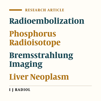 Correlation Between CT/MRI and Bremsstrahlung SPECT of (32)P After Radioembolization of Hepatic Tumors