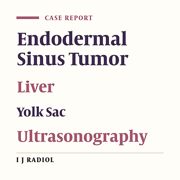 Pure Yolk Sac (Endodermal Sinus) Tumor of the Liver: A Case Report