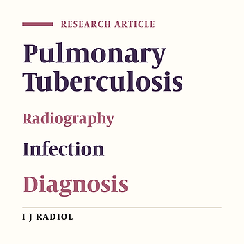 Radiographic Findings of Pulmonary Tuberculosis in Tehran in Comparison with Other Institutional Studies
