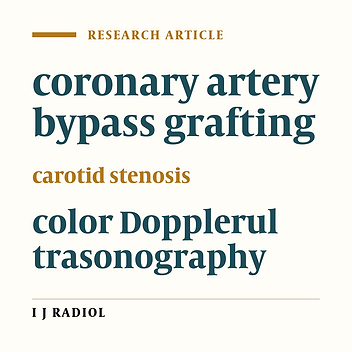 The Prevalence of Carotid Artery Disease in Candidates of Coronary Artery Bypass Graft