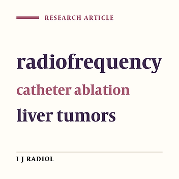 Radiofrequency Ablation of Liver Tumors: The First Preliminary Report in Iran