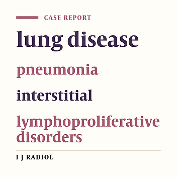 Lymphocytic Interstitial Pneumonia: A Pediatric Case from Iran