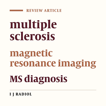 Magnetic Resonance Imaging Abnormalities in Multiple Sclerosis: A Review