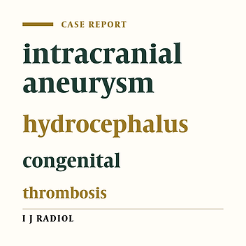 Vanishing of A Congenital Intracranial Aneurysm