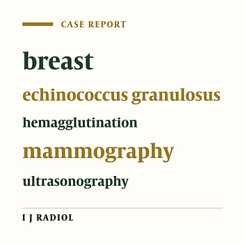 Primary Hydatid Cyst of the Breast: A Case Report