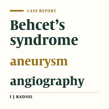 A Case of Behcet’s Disease with Arterial Occlusion and Multiple Aneurysms