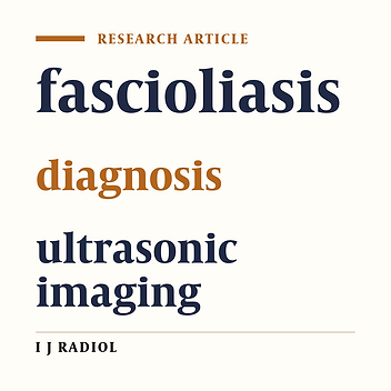 Sonographic Findings of Human Fascioliasis