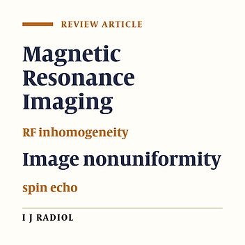 A New Method for Measurement of Radio Frequency Inhomogeneity in MRI
