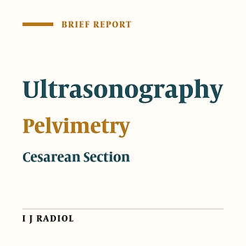 Association Between Obstetric Conjugate Diameter Measured by Transabdominal Ultrasonography During Pregnancy and the Type of Delivery