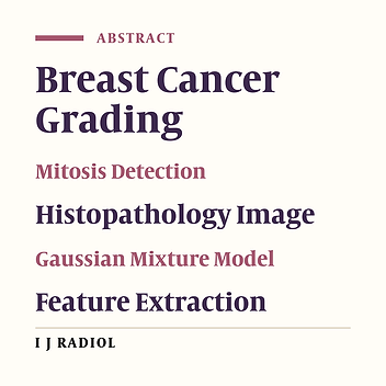 Fully Automated Computer-Assisted Diagnostic Method for Mitosis Detection on Histology Slide Images of Breast Cancer