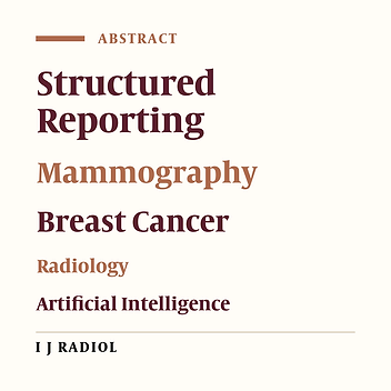 Designing a Structured System for Mammography Reporting
