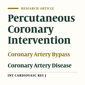 Evaluation of the Incidence of Major Adverse Cardiac and Cerebrovascular Events after Percutaneous Coronary Intervention or Coronary Artery Bypass Graft on Proximal Left Anterior Descending Artery with and without Other Coronary Arteries Involvement