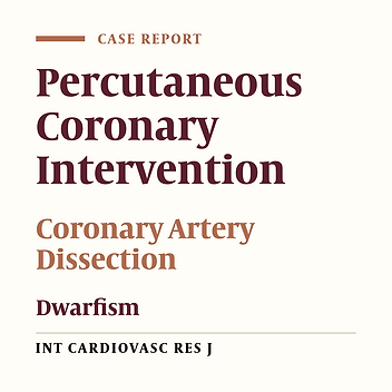 Right Coronary Artery Ostial Avulsion and Aortic Dissection during Right Coronary Artery Angioplasty in a Dwarf Woman, a Case Report