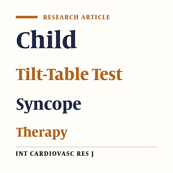 Epidemiological Characteristics and Clinical Outcome of Syncope in Children; A Report from Shiraz, Iran